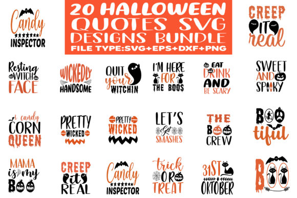 Download 20 Halloween Designs Bundle - Premium Resources